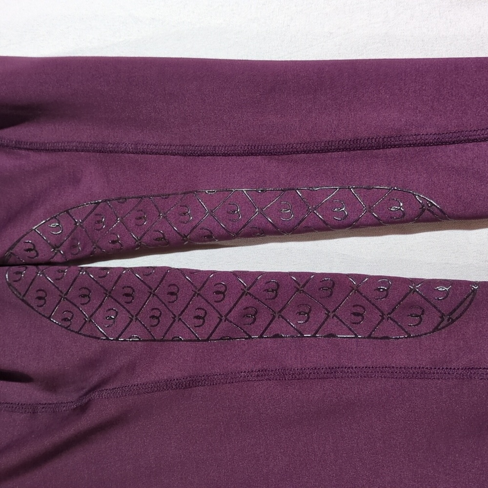 Ovation Aerowick Women's Full Seat Riding Tights, EUC, M, Purple Maroon - Picture 8 of 8